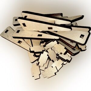 Door Stopper - Laser Cut 1/4in 5mm Birch Plywood